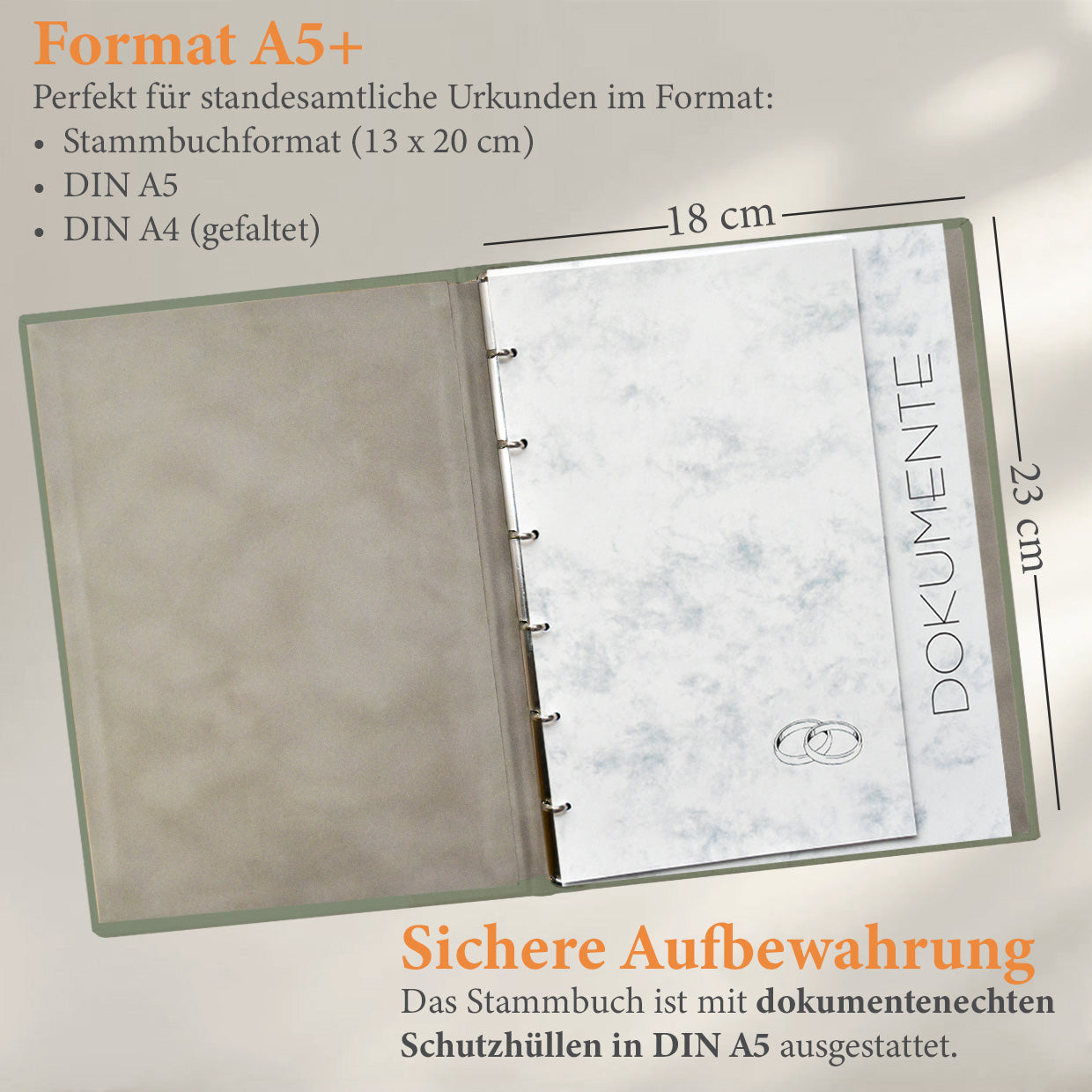 Stammbuch Khaki