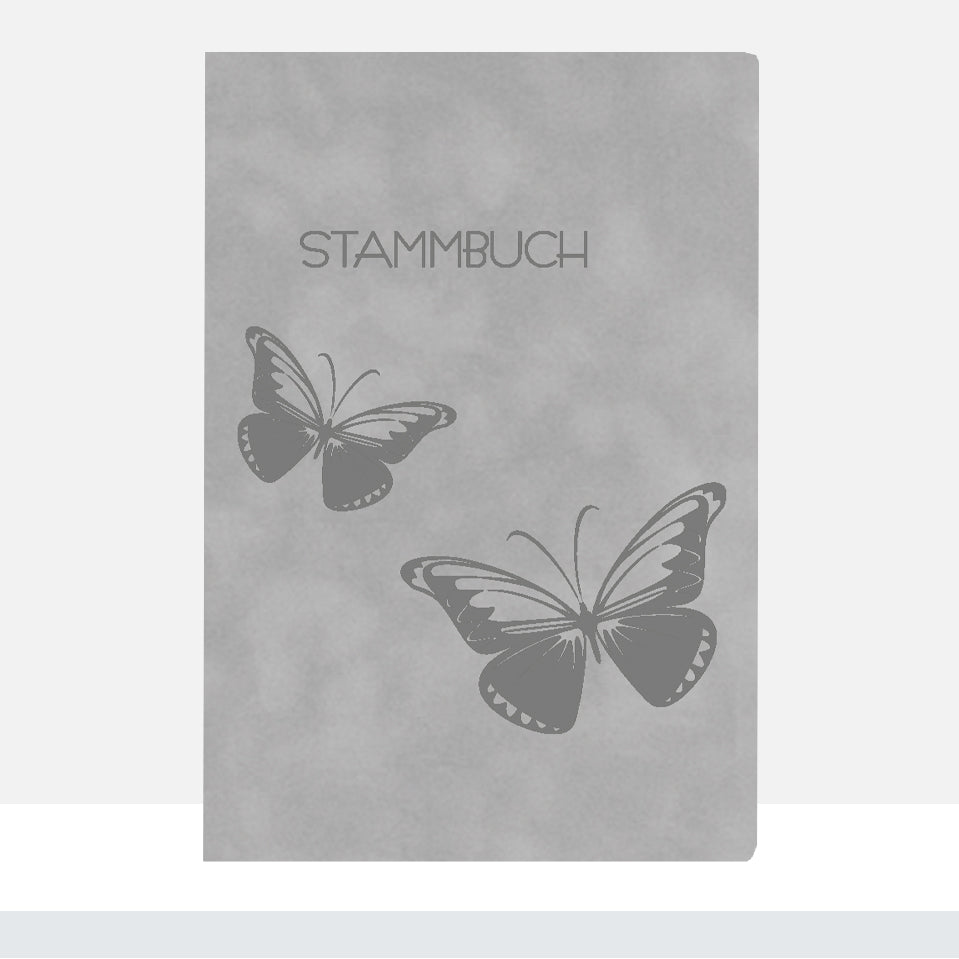 personalisiertes Stammbuch - Schmetterling