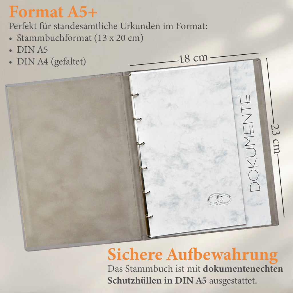 Personalisiertes Stammbuch - Schmetterling