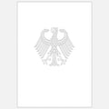 Blanko Urkundenpapier | A4 | mit Adler