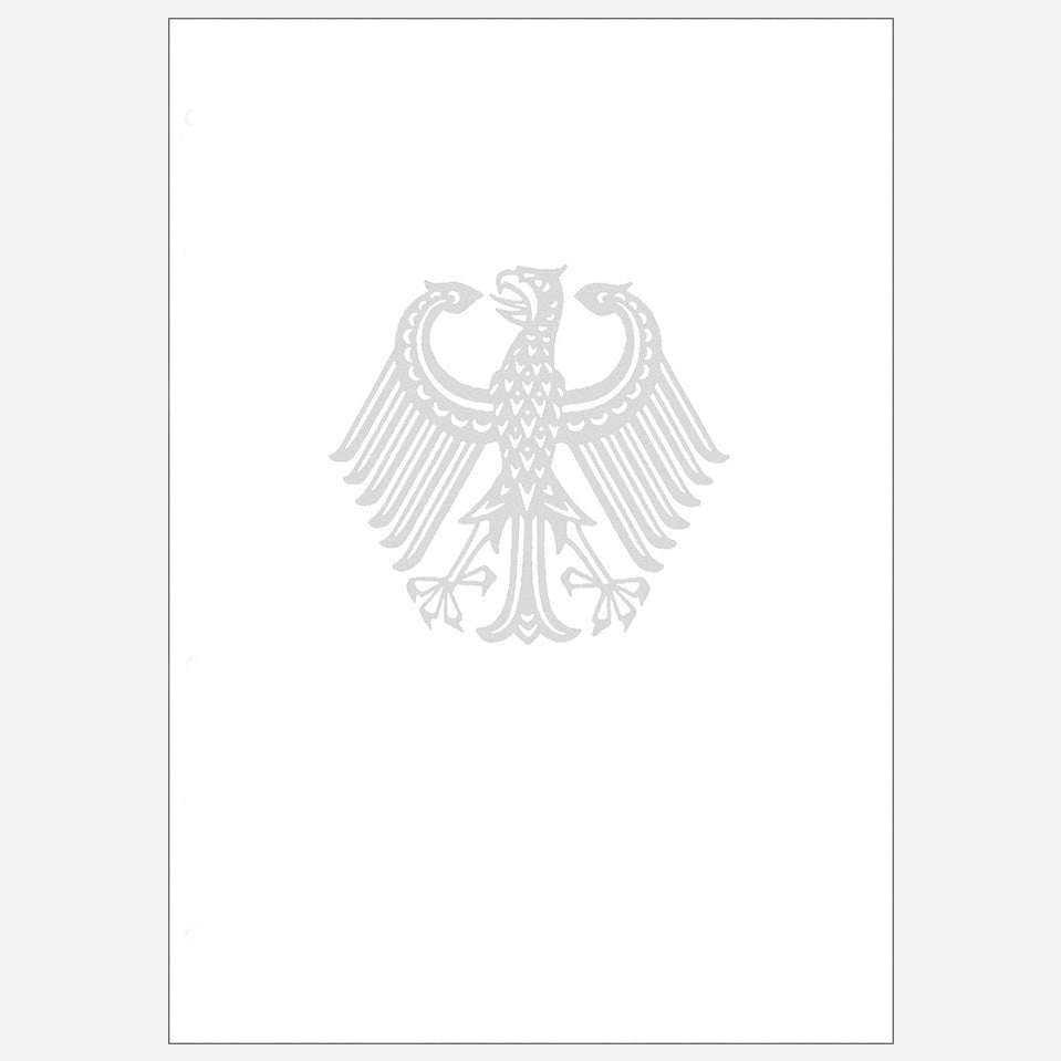 Blanko Urkundenpapier | A4 | mit Adler