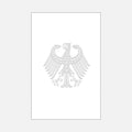 Blanko Urkundenpapier | 130 x 200 mm | Adler