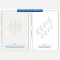 Sicherheitspapier-/Urkundenpapier mit Adler | A4 | Perforation