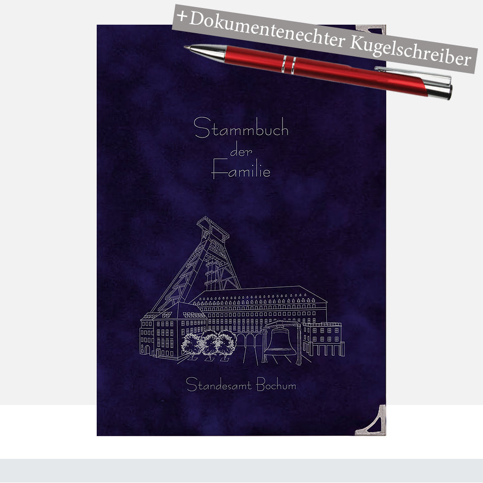 Bochum Rathaus - Saphir (mit Ecken)