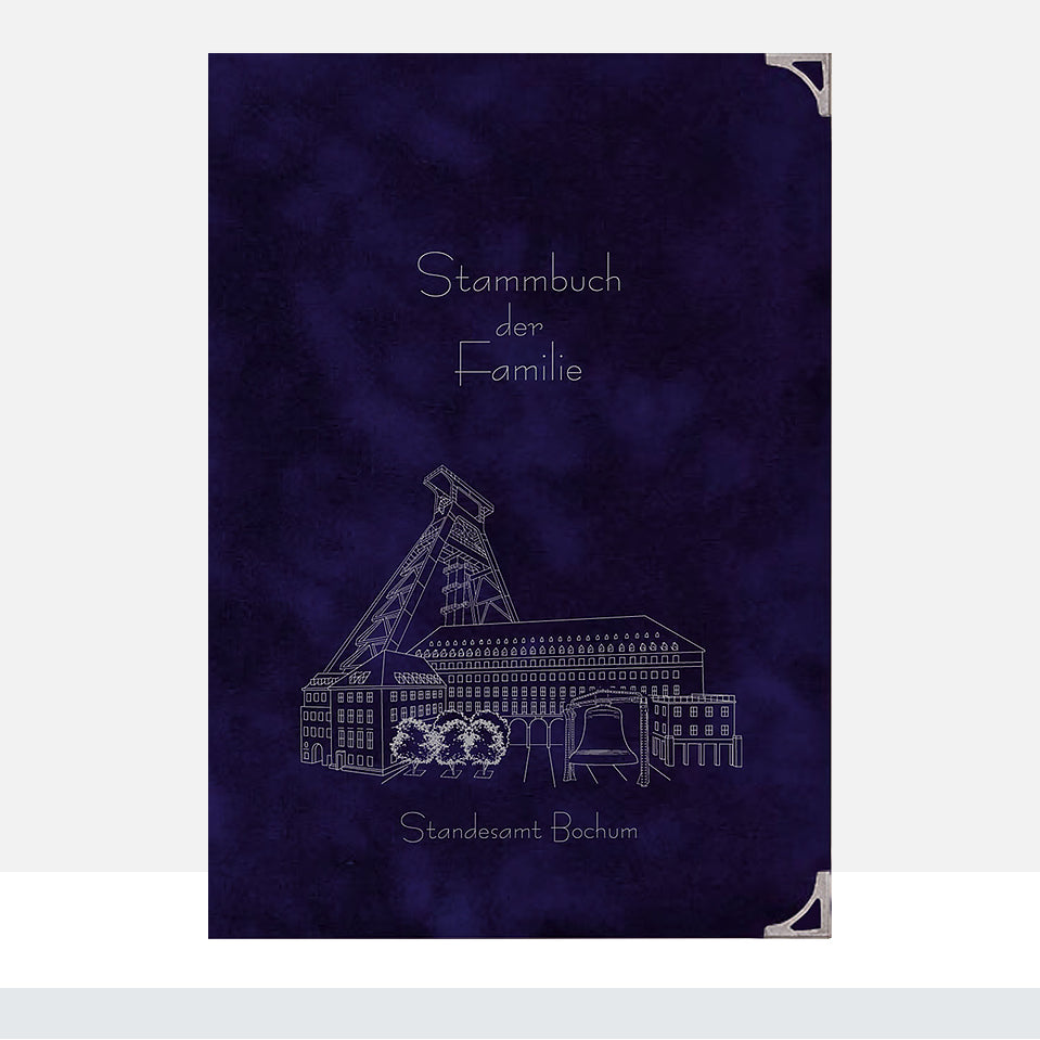 Bochum Rathaus - Saphir (mit Ecken)