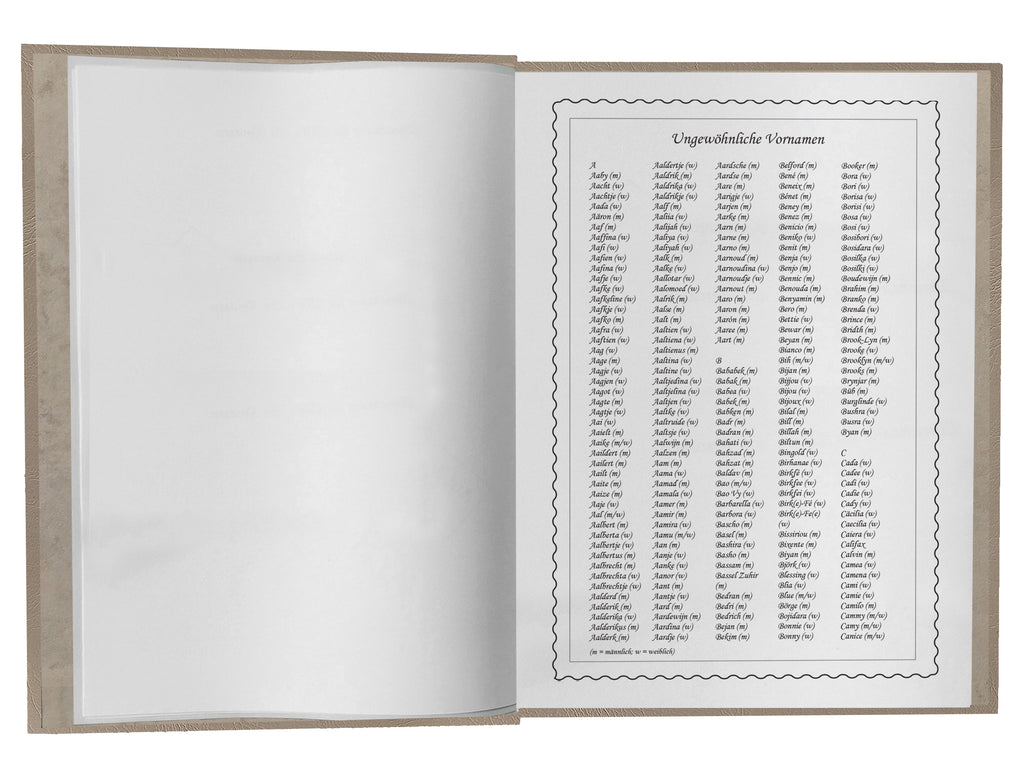 Baby-Stammbuch | Benny