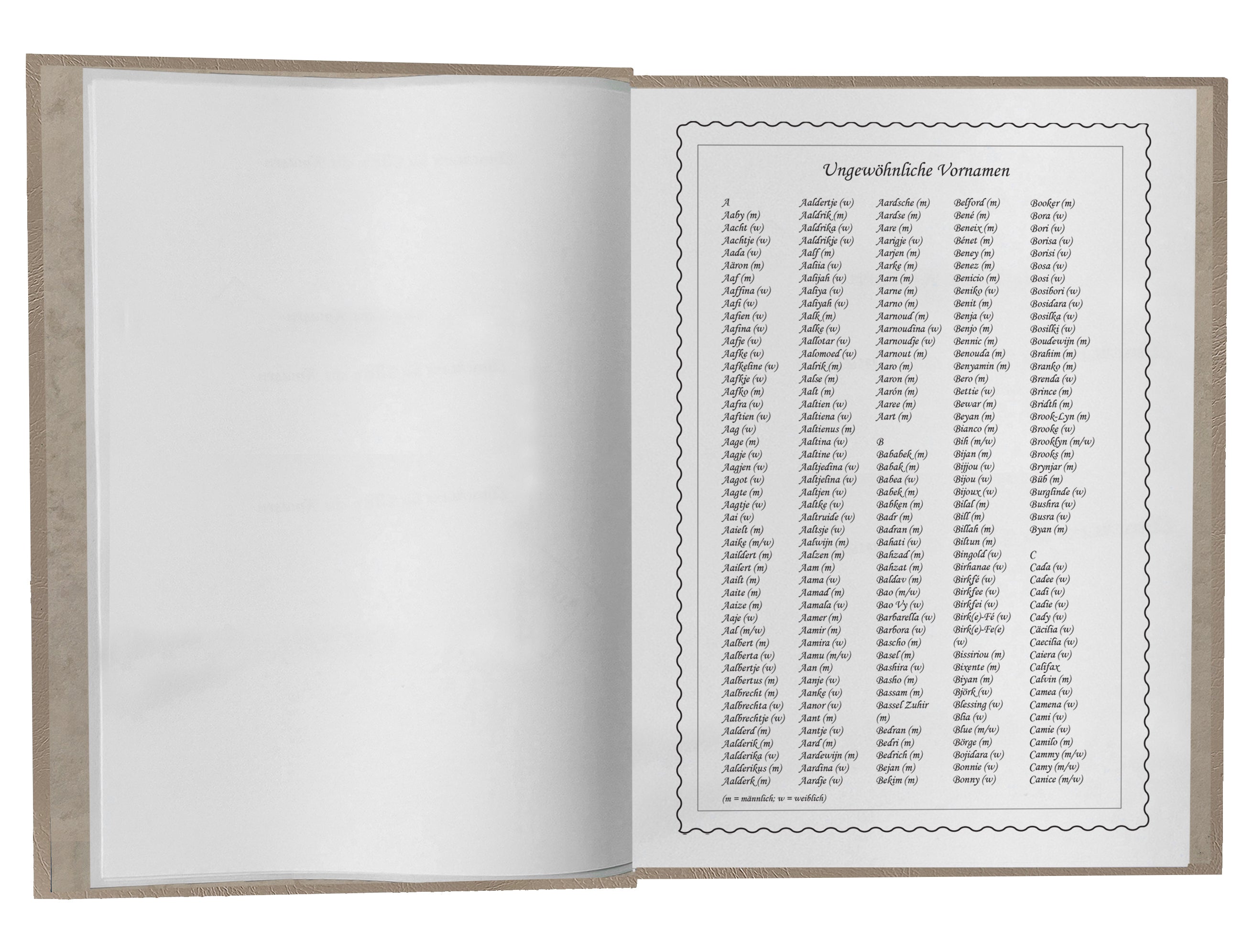 Baby-Stammbuch | Benny