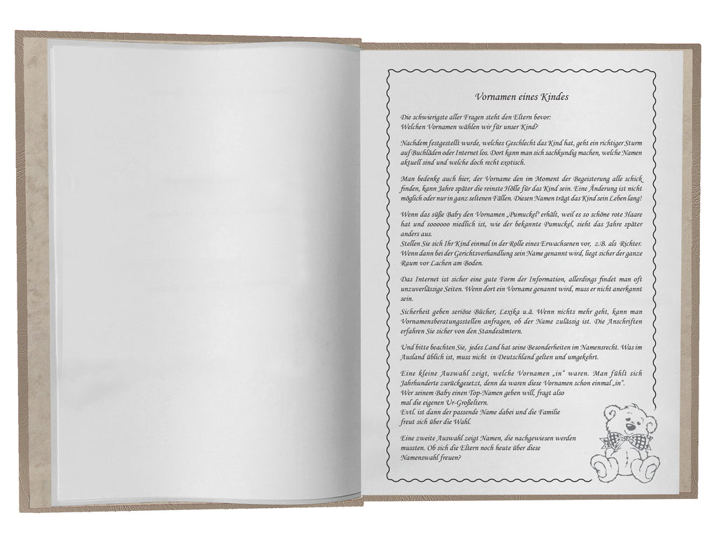 Baby-Stammbuch | Benny