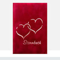 Personalisiertes Stammbuch - Doppelherz