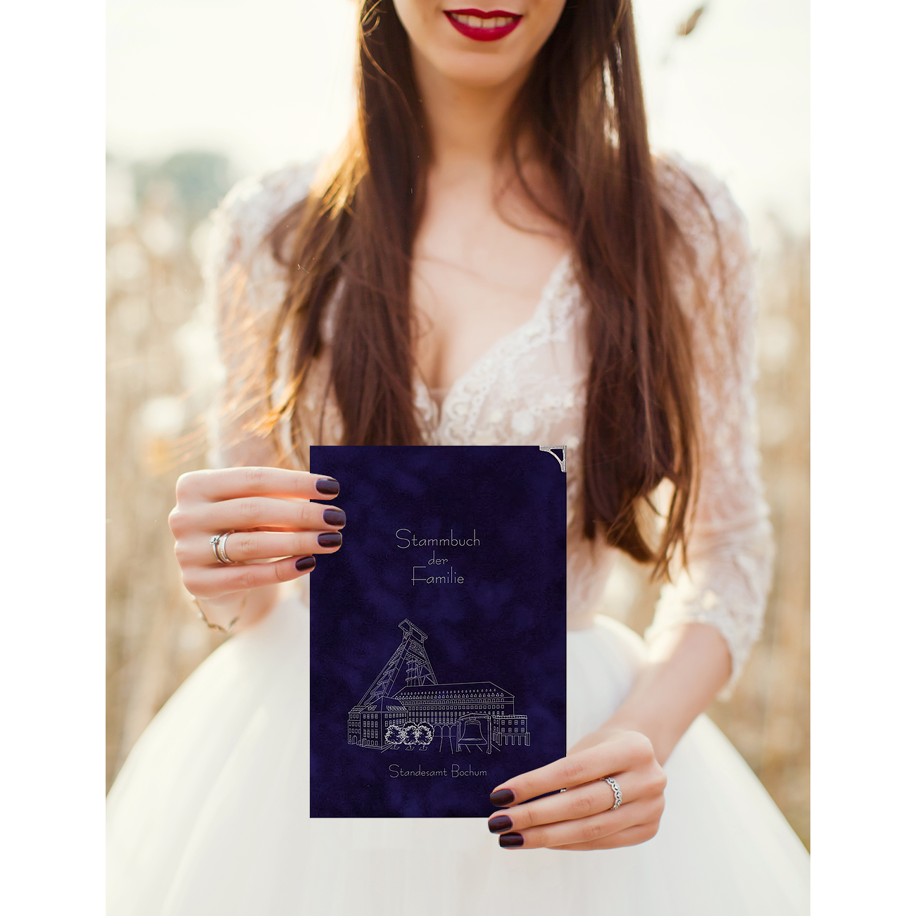 Bochum Rathaus - Saphir (mit Ecken)