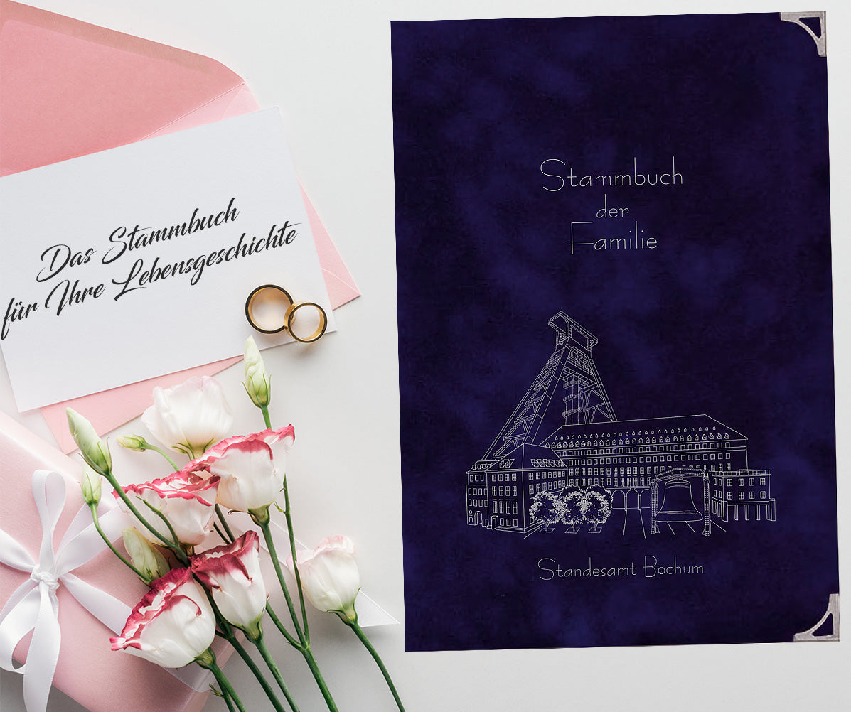 Bochum Rathaus - Saphir (mit Ecken)