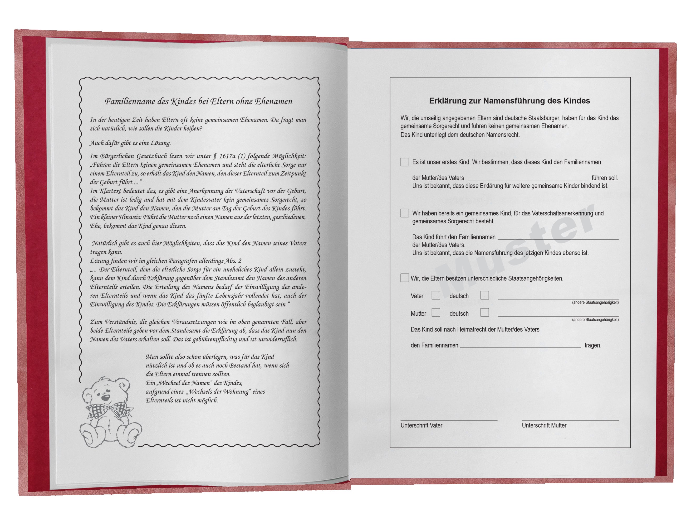 Baby-Stammbuch | Marie