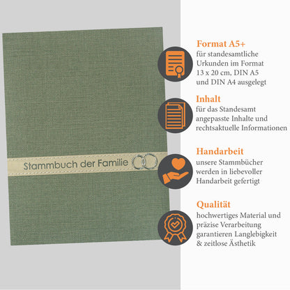 Stammbuch Khaki
