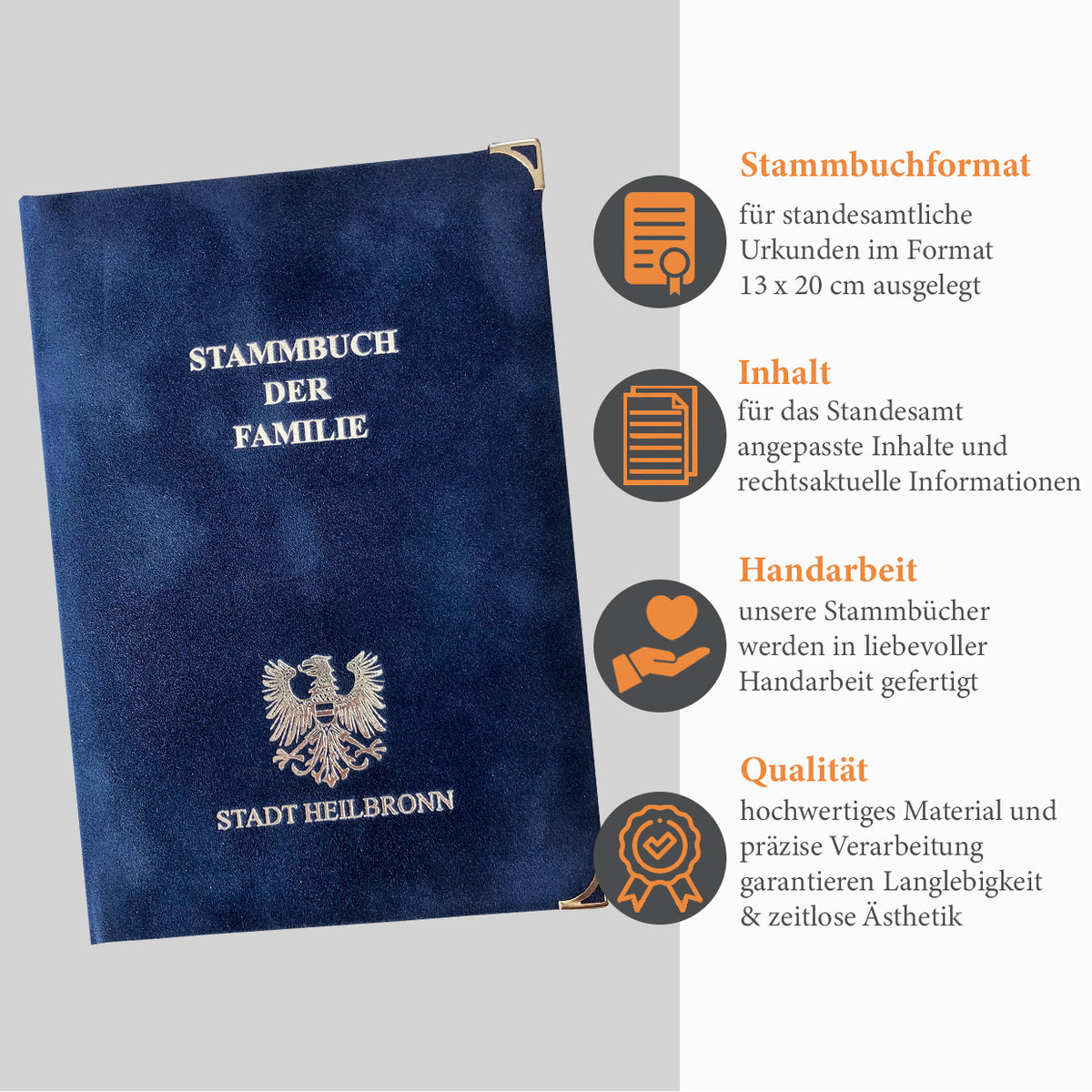 Heilbronn Wappen - Saphir
